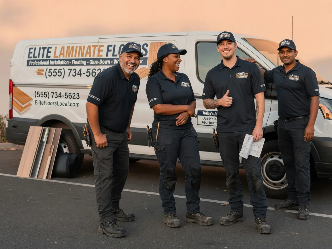 Laminate flooring installation company in Jackson, WI